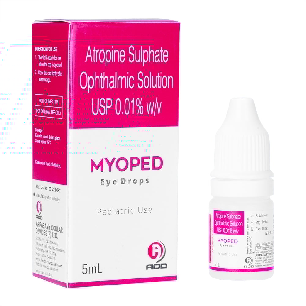 Myopine アトロピン硫酸塩 目薬 3本セット Myopine アトロピン硫酸塩