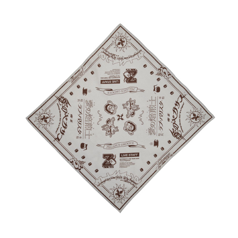 Ai no Pegasus Tour STAFF TEE ＆ BANDANA - ZUTOMAYO MART