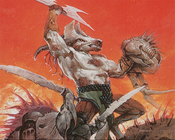 MTG タールルームの勇士、ターンガース 絵違い foil 日)タールルームの