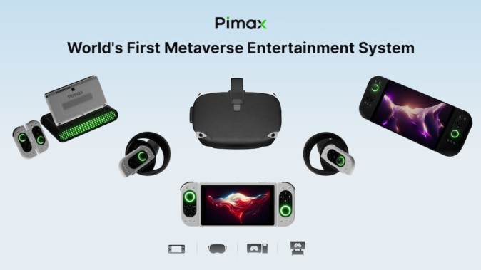 携帯型ゲーミングデバイス「Pimax Portal」が発表 ドッキングすればVR