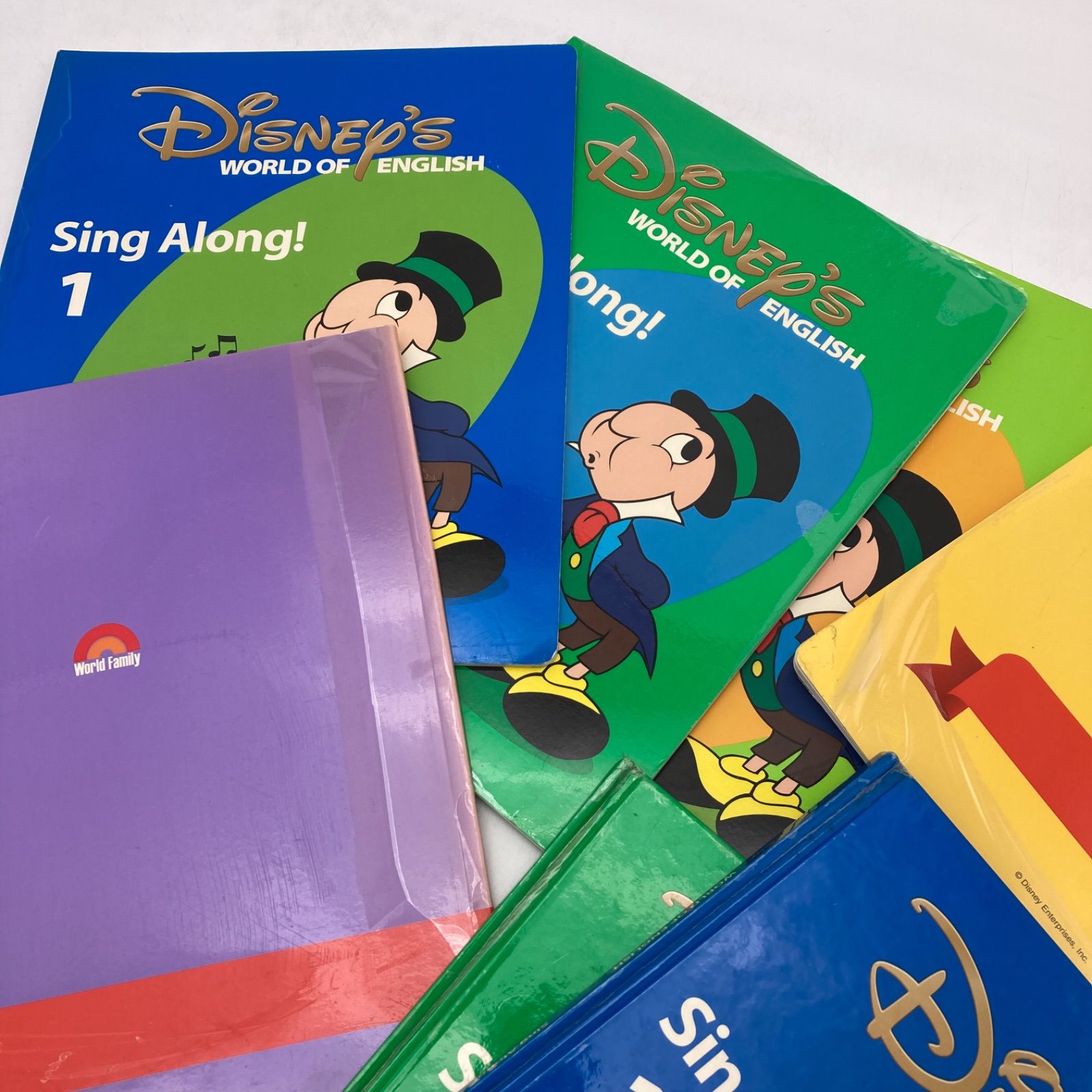 DWE ストレートプレイDVD12本とシングアロングDVD4本のセット 90‐④DWE