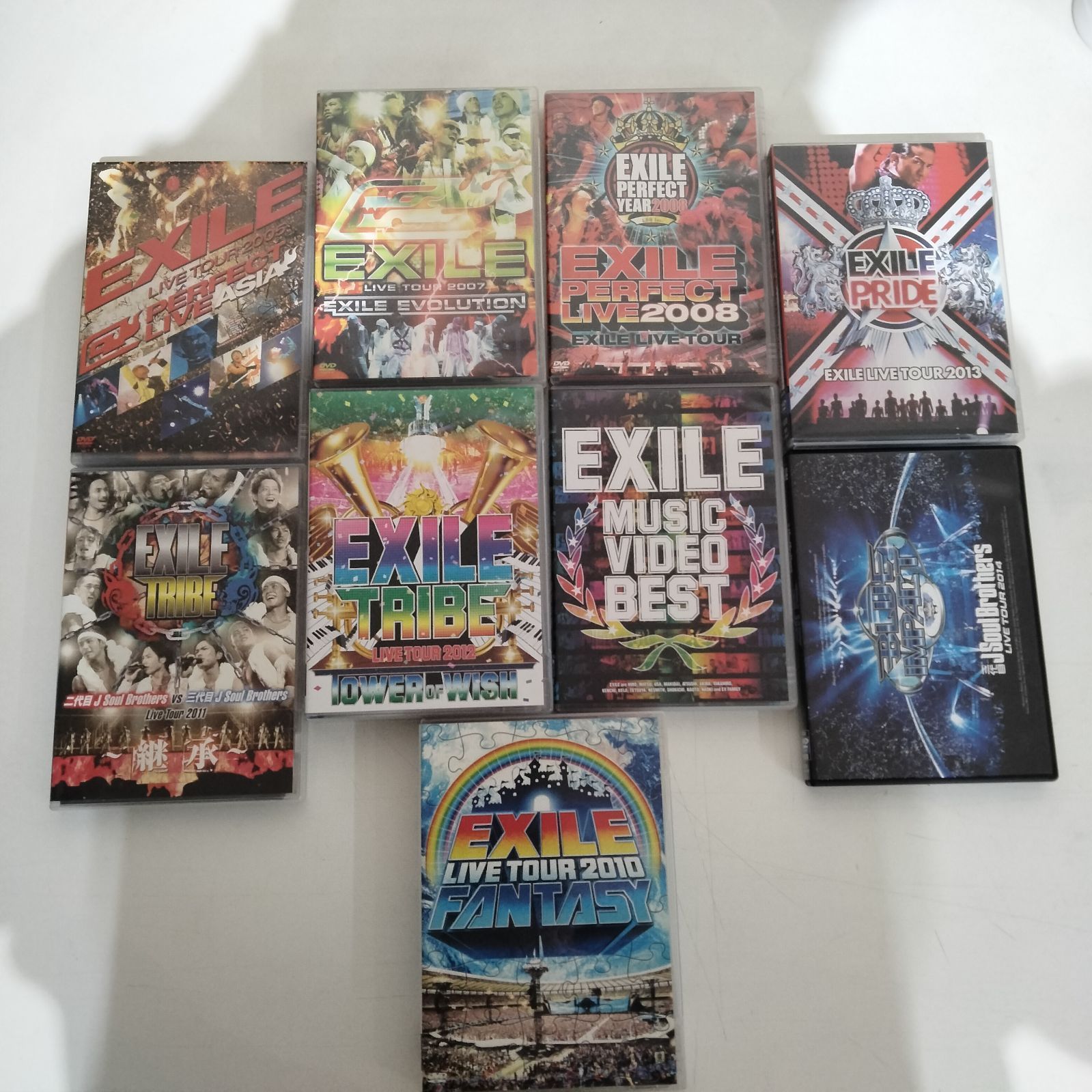 N-6463] EXILE ライブDVD 9点セット - メルカリ