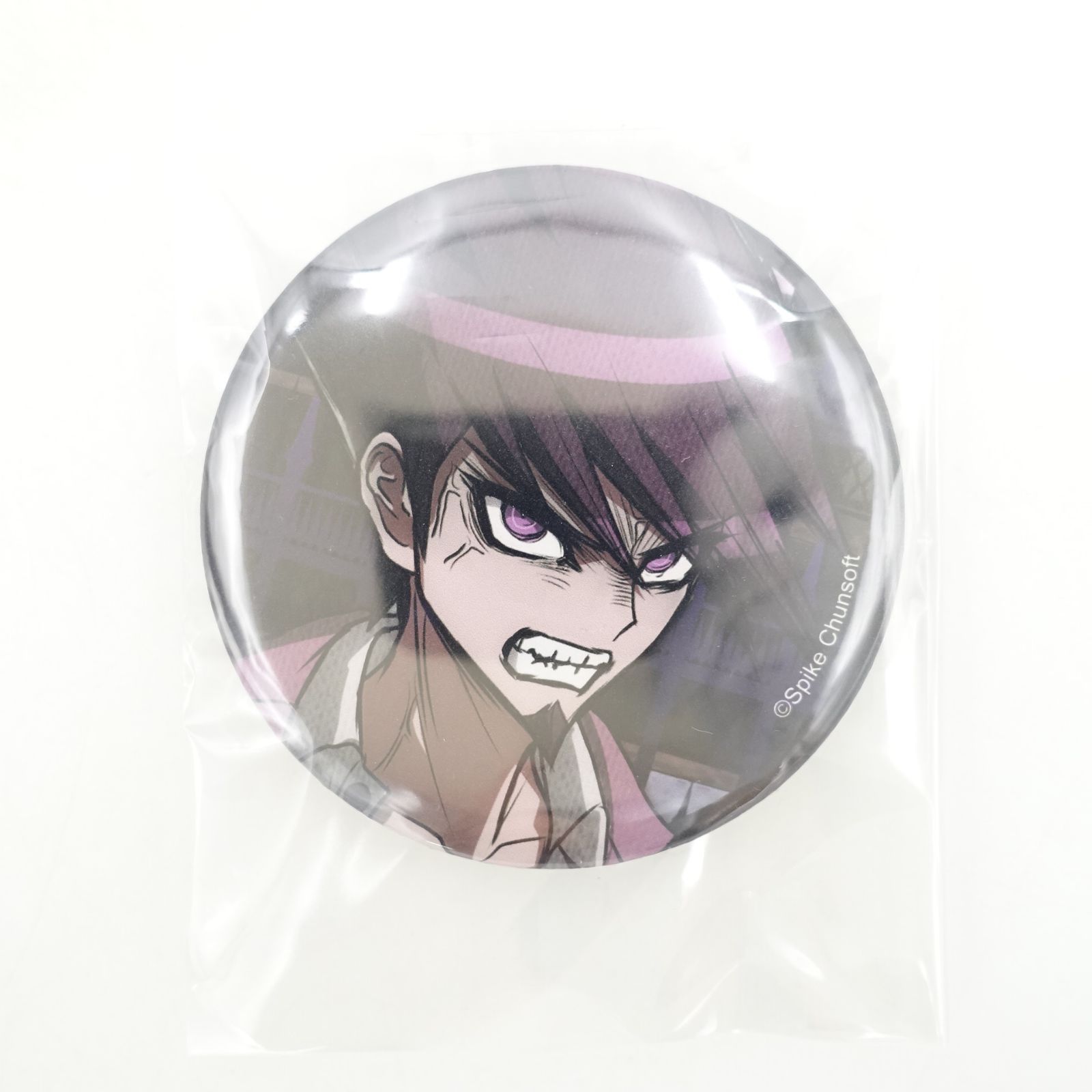 ニューダンガンロンパV3 百田解斗 ハート型アクリルバッジ 缶バッジ 2