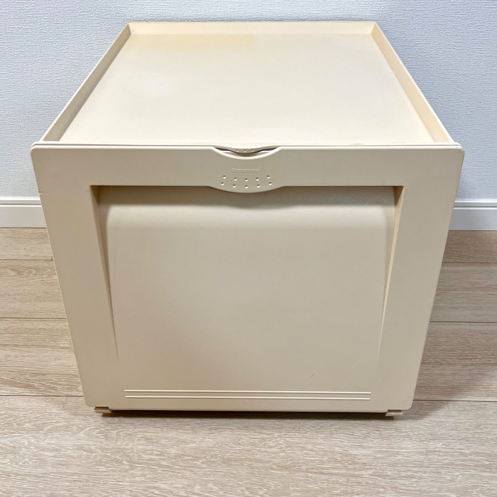 た70)タッパーウェア スーパーチェストミニ 1段引出し Tupperware収納