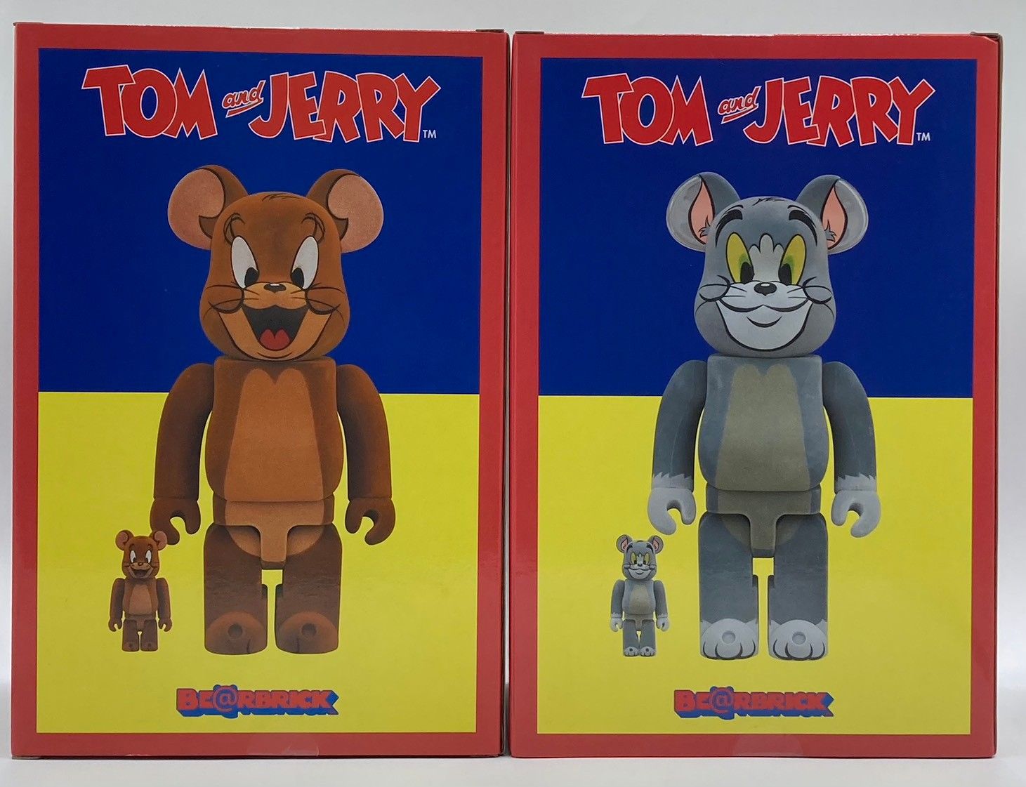 未開封・セット】BE@RBRICK TOM&JERRY フロッキー Ver. 100％ & 400
