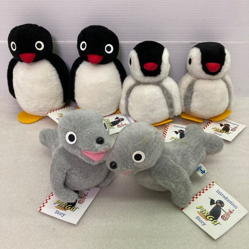 ストーリータグ付き】【6体セット】PINGU ピングー ピンガ ロビ