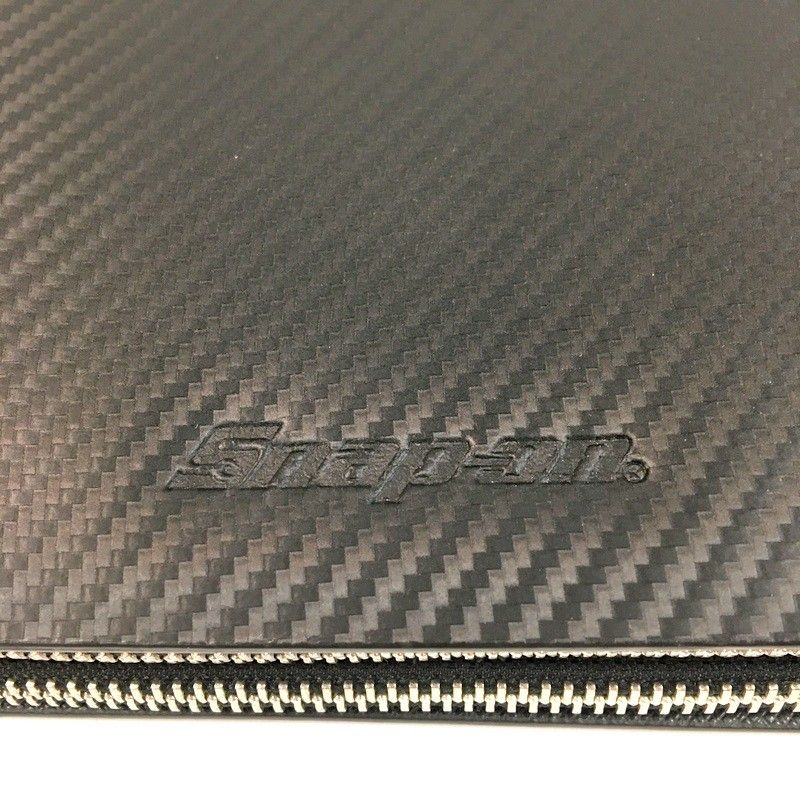Snap-on スナップオン カーボン柄 セカンドバッグ ロングウォレット