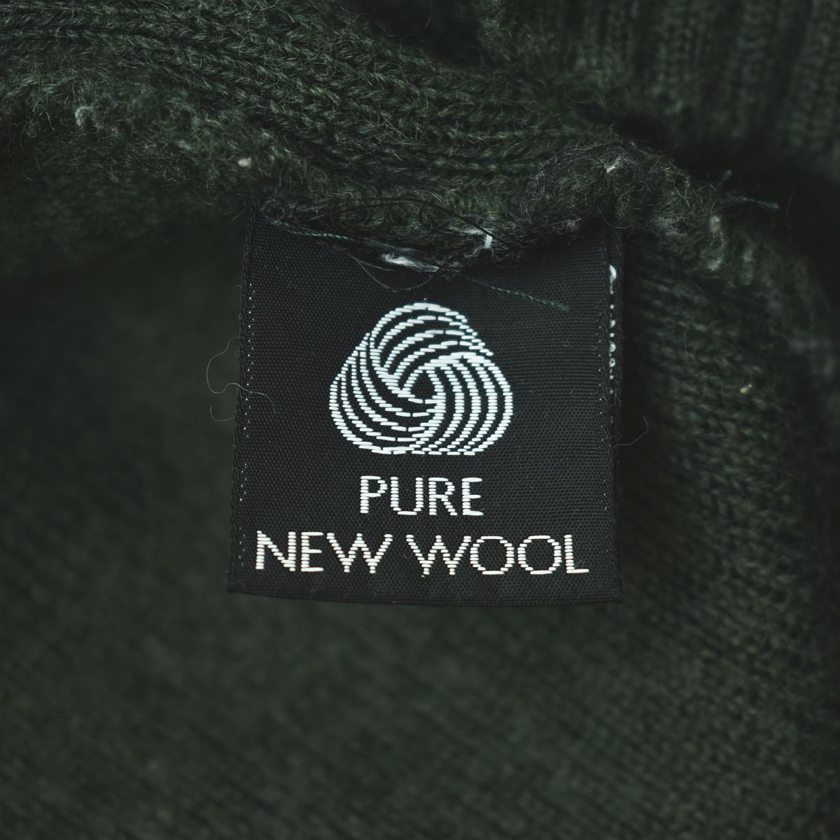 90s 英国製 バーバリー ショルダー エルボーパッチ ニット セーター L