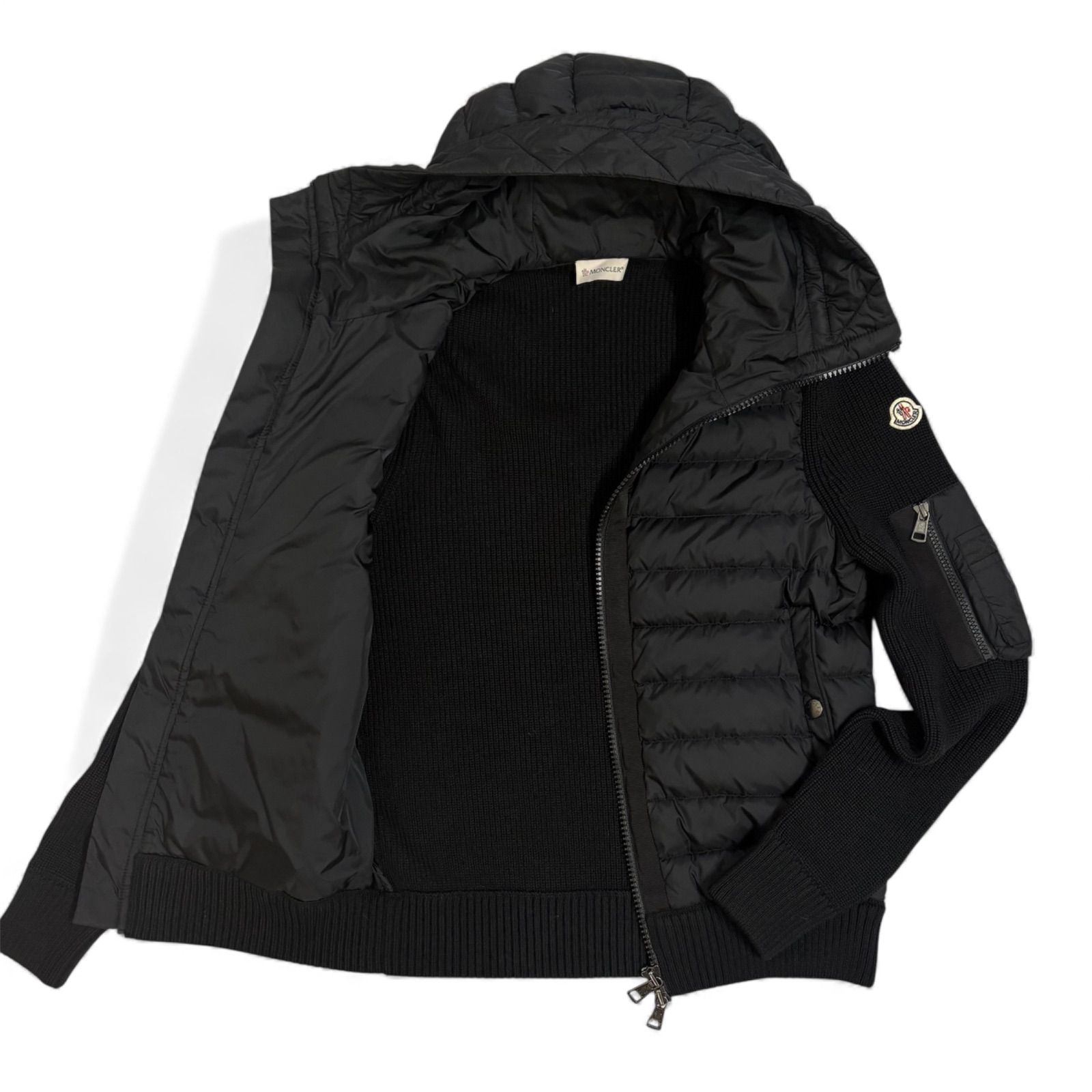 MONCLER モンクレール ハイブリッドダウン MAGLIONE TRICOT CARDIGAN