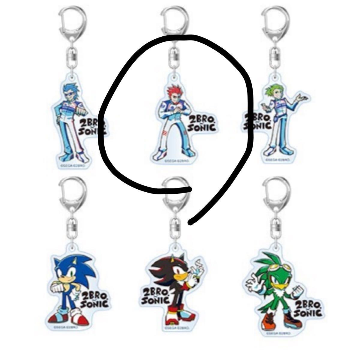 ソニックレーシング 兄者 弟者 クロスワールド 2BRO.xSONIC アクリル