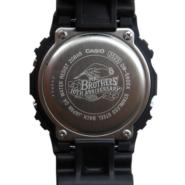 CASIO × MR.BROTHERS CUT CLUB G-SHOCK DW-5600X BLACK カシオ