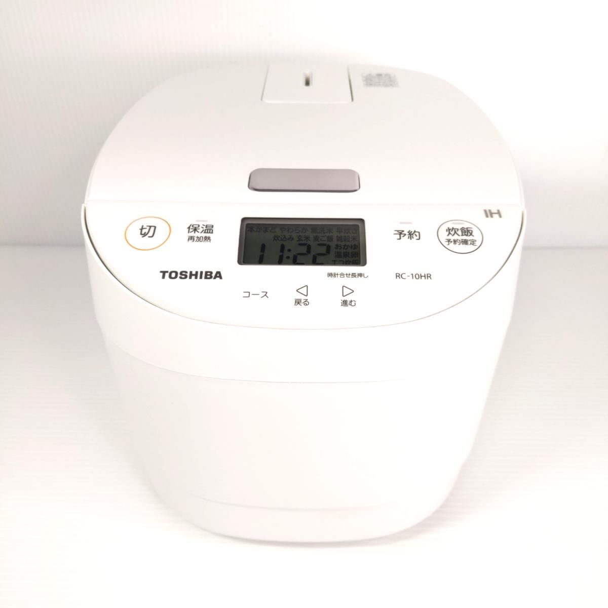 中古品】東芝 5.5合炊き炊飯器 2024年製 RC-10HR〇YR-54319〇 - メルカリ