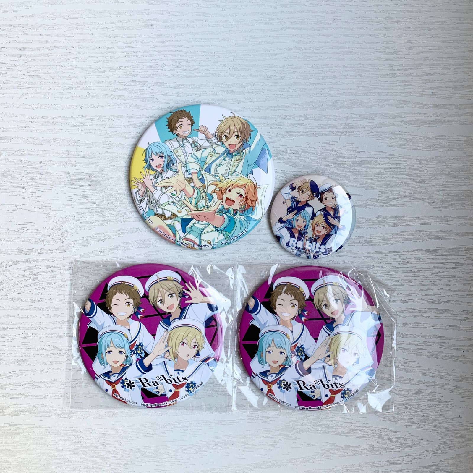 あんさんぶるスターズ あんスタ Rabits グッズセット 缶バッジ 紙類 お