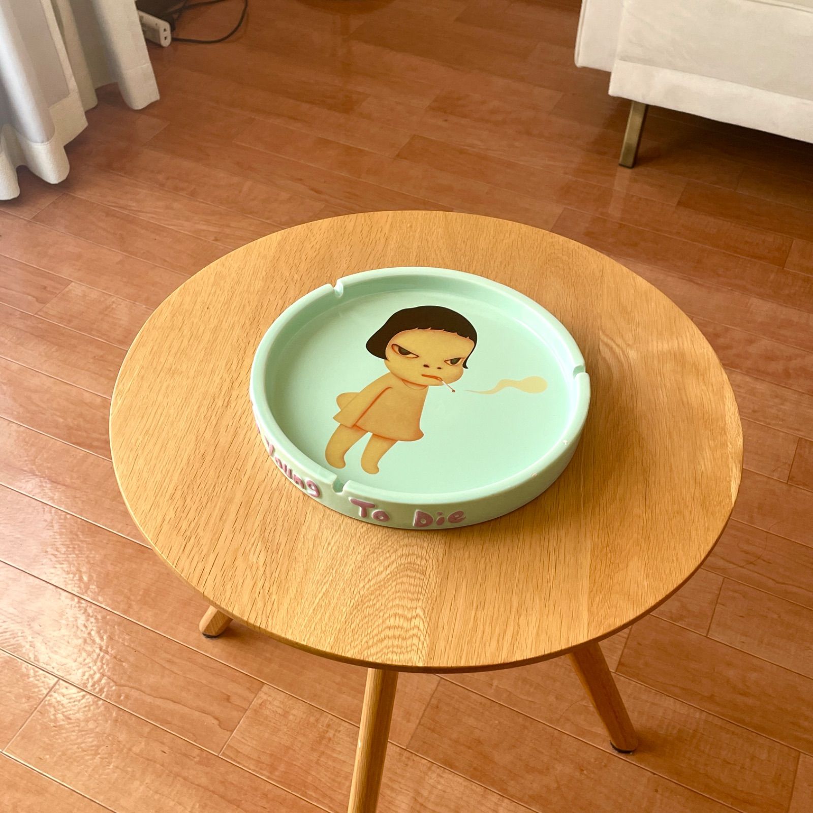 超希少！】奈良美智 灰皿 Too young To Die アート Yoshitomo Nara