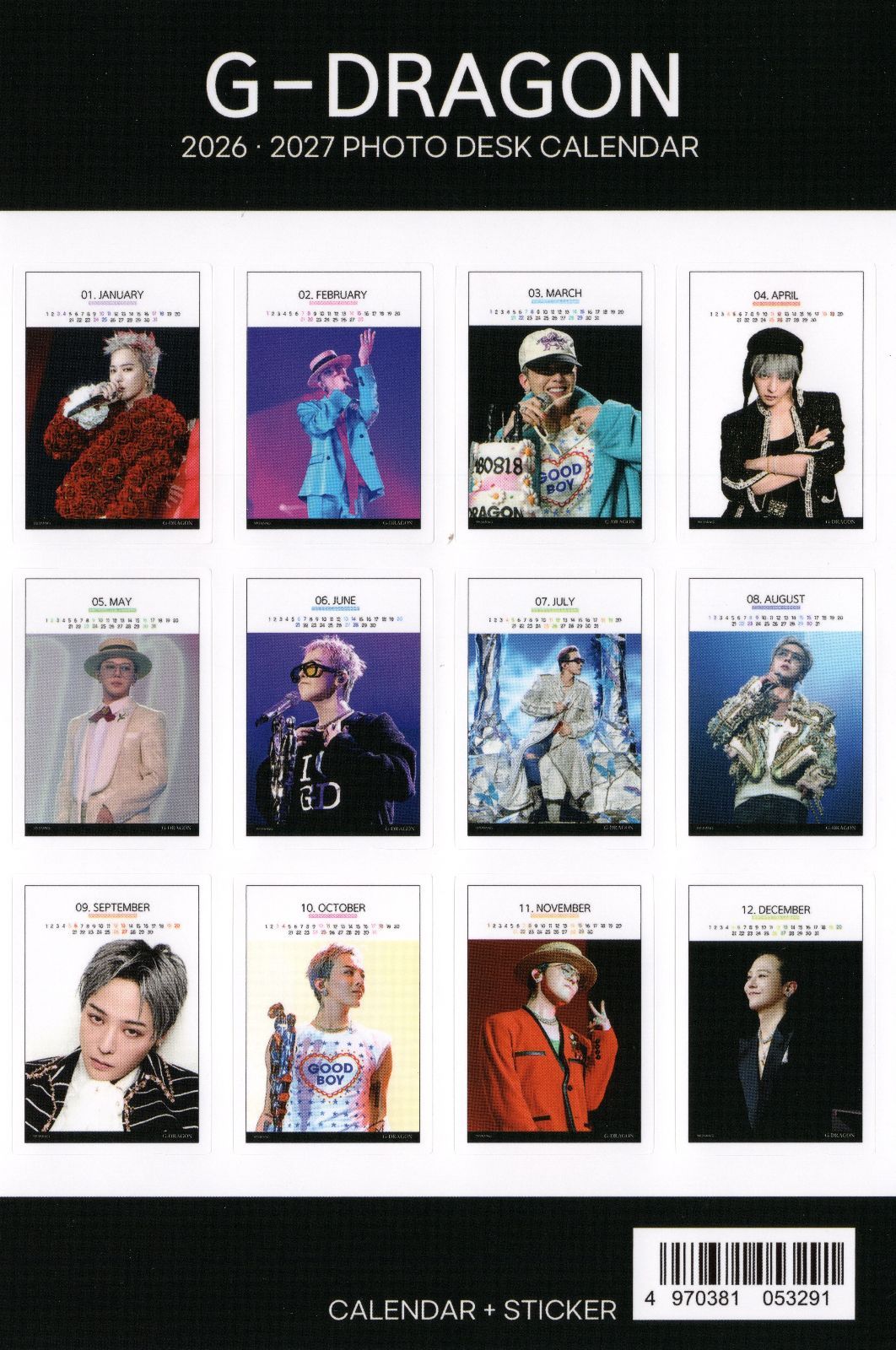 BIGBANG ビッグバン G-DRAGON ジードラゴン ジヨン グッズ 卓上