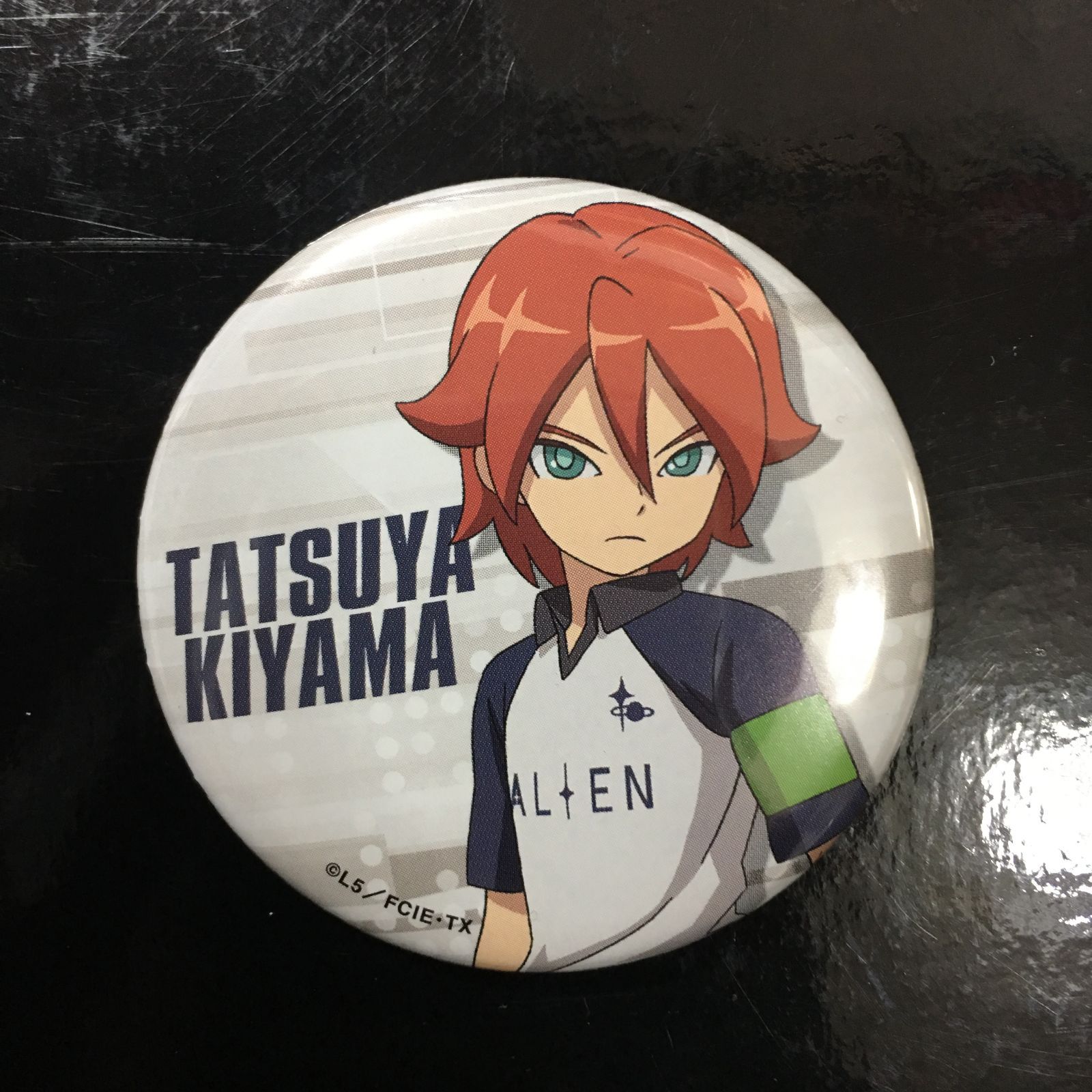 イナズマイレブン 缶バッジ 基山タツヤ 18個 イナズマイレブン 缶