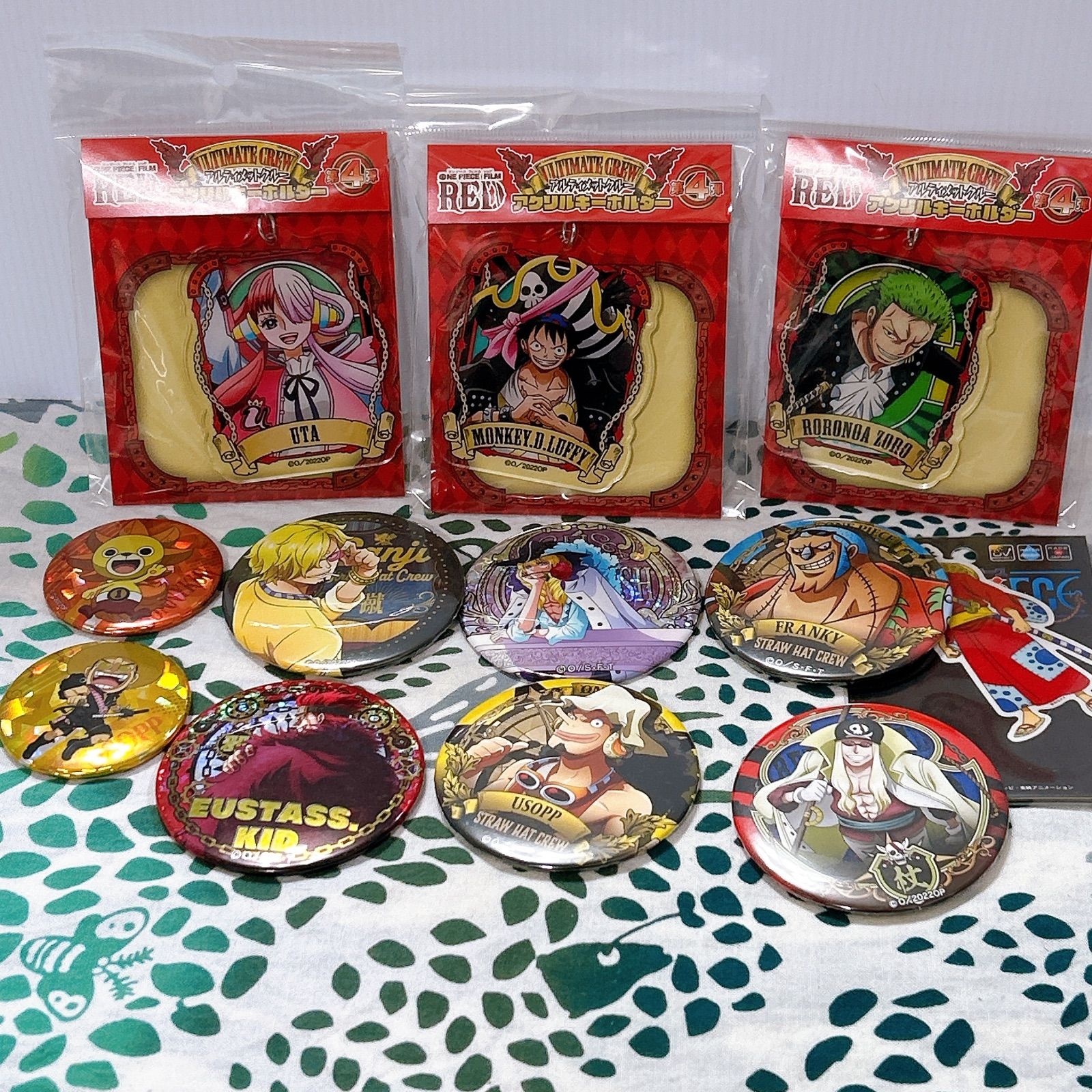 ワンピース FILM RED アルティメットクルー アクリルキーホルダー ウタ