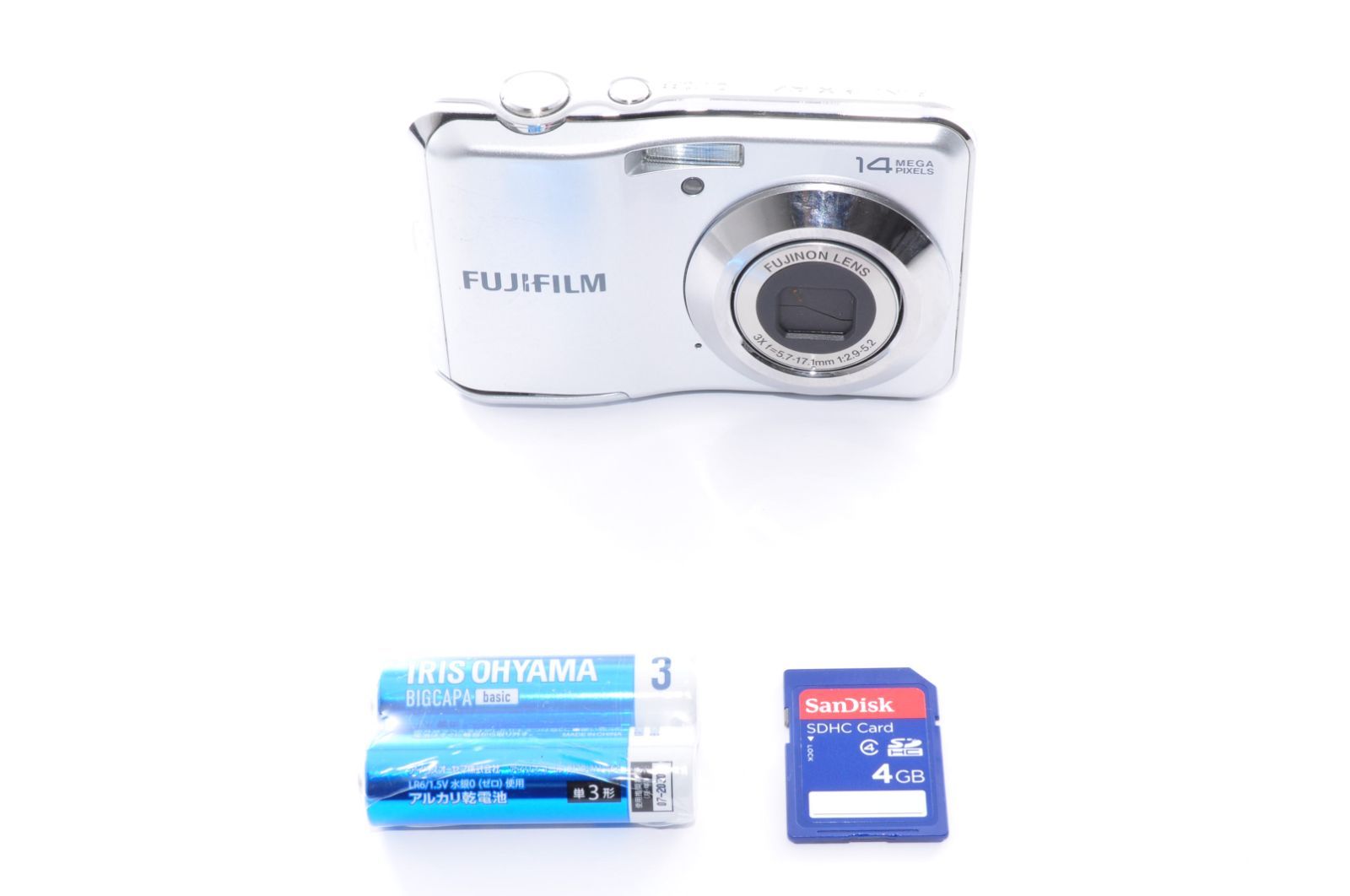FUJIFILM FINEPIX AV240 DIGITAL Camera シルバー 小売 デジカメ