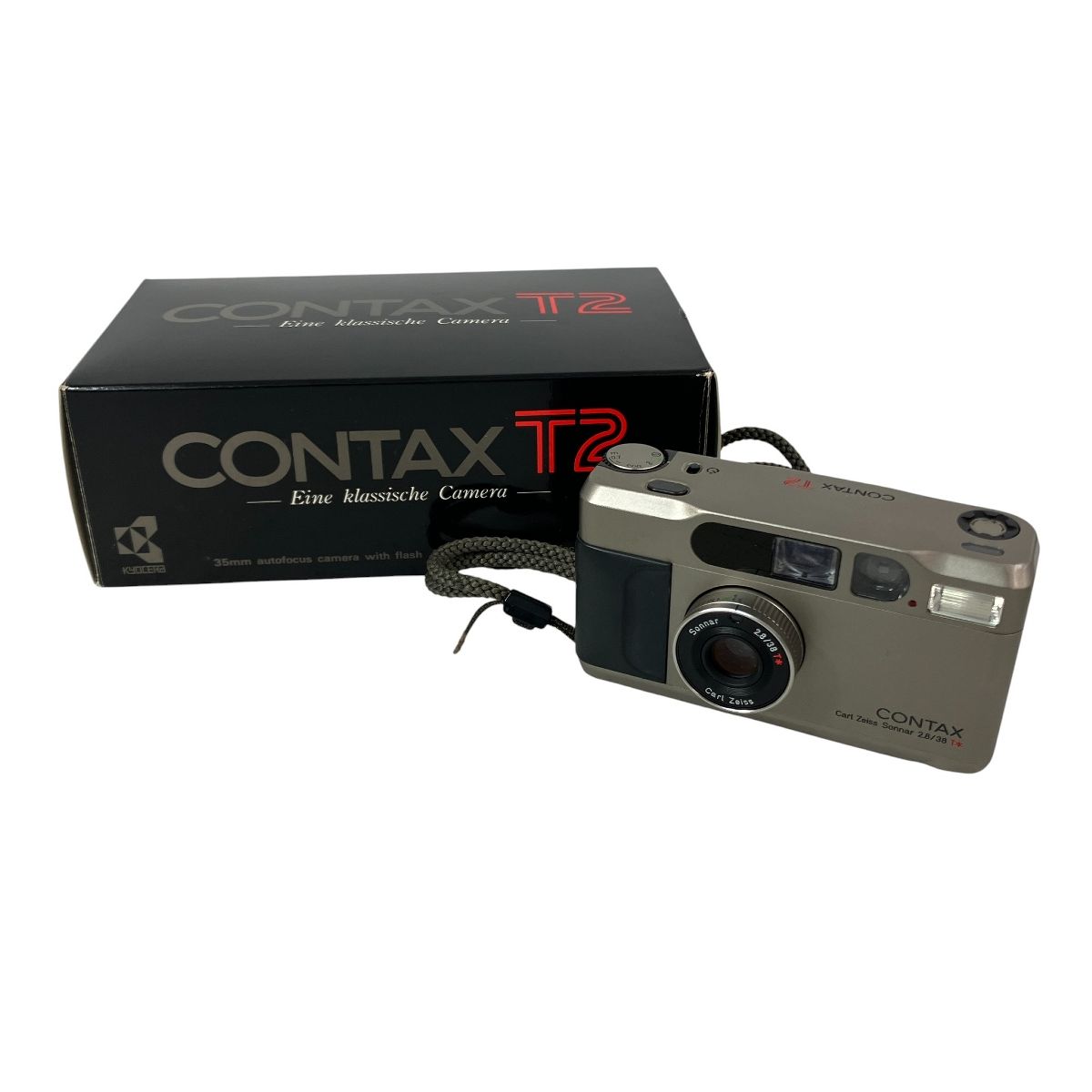 CONTAX T VS II コンパクトフィルムカメラ ジャンク品 CONTAX T VS II