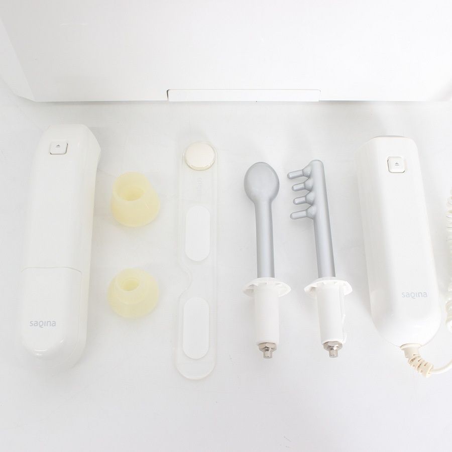 美品】フヨウサキナ ルルシェ 美顔器 エステマシン saqina Lulucie