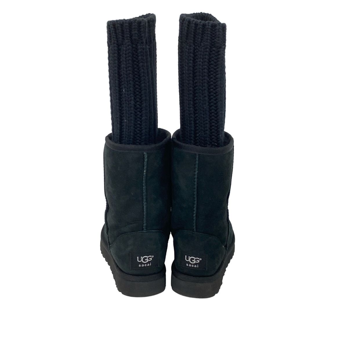 UGG(アグ) ショートブーツ 23 レディース サカイ ニット クラシック