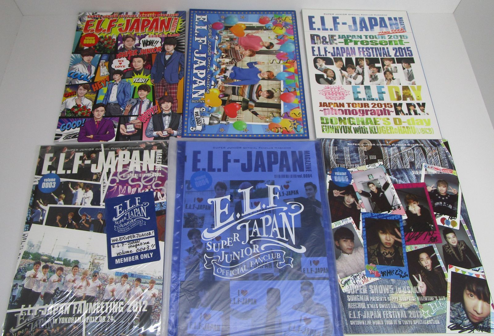 スーパージュニア まとめ売り 会報誌、DVD 、BluRay、グッズ スーパー