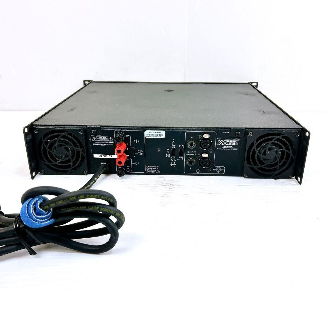 CREST AUDIO クレストオーディオ CA4 ステレオパワーアンプ プロ CREST