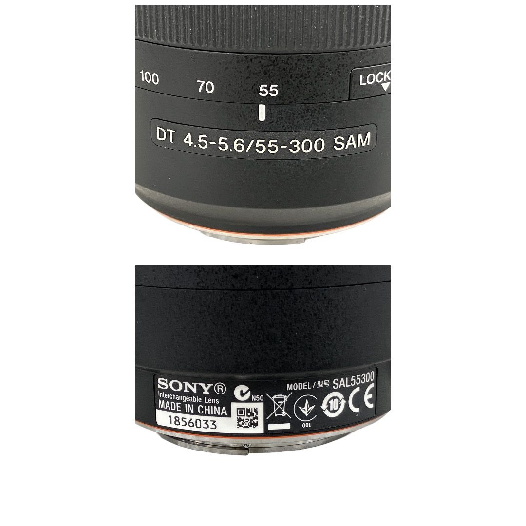 SONY DT 55-300mm F4.5-5.6 SAM SAL55300 望遠 ズーム レンズ カメラ