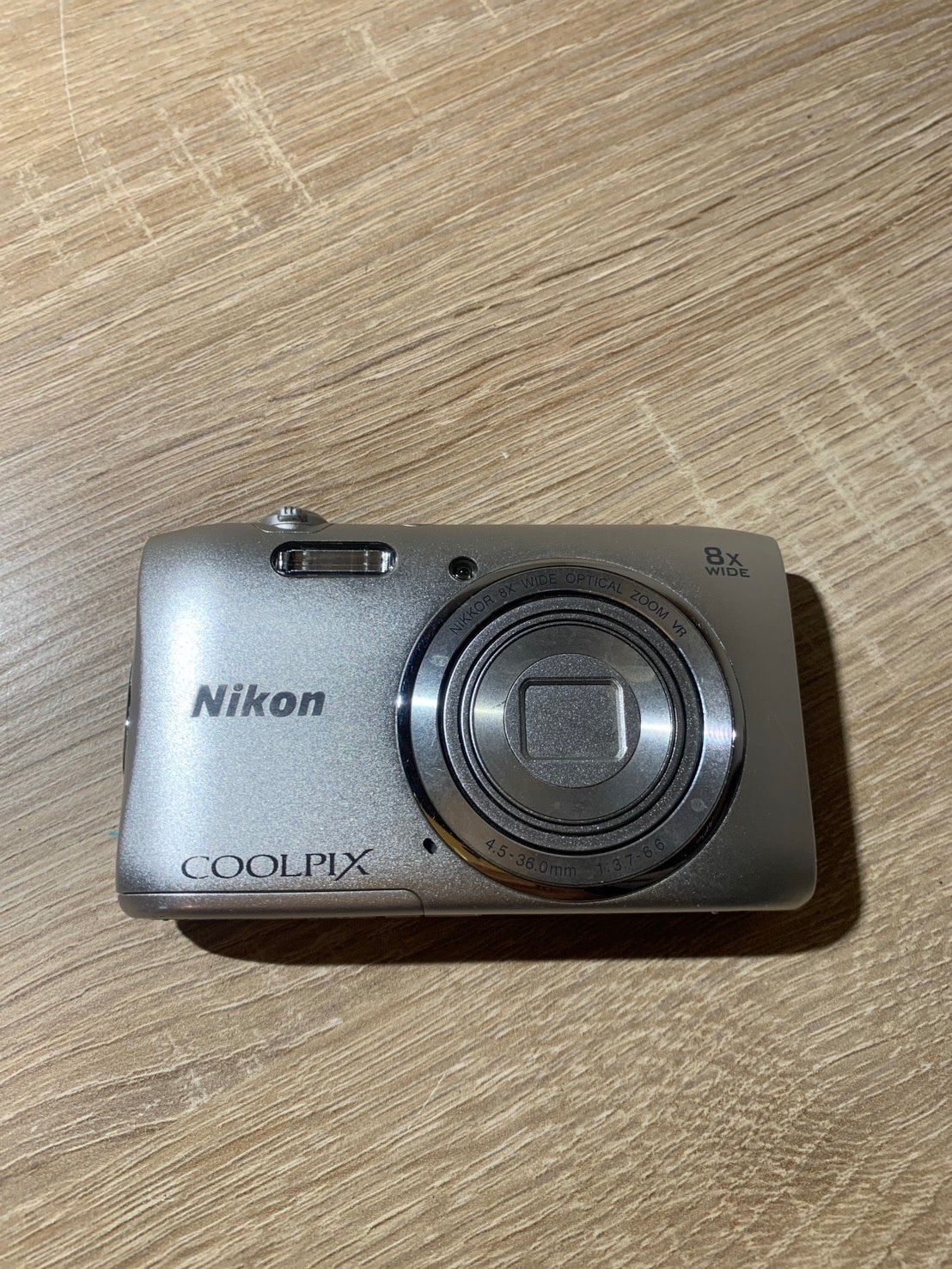 8402 Nikon COOLPIX S3600 シルバー デジカメ - メルカリ