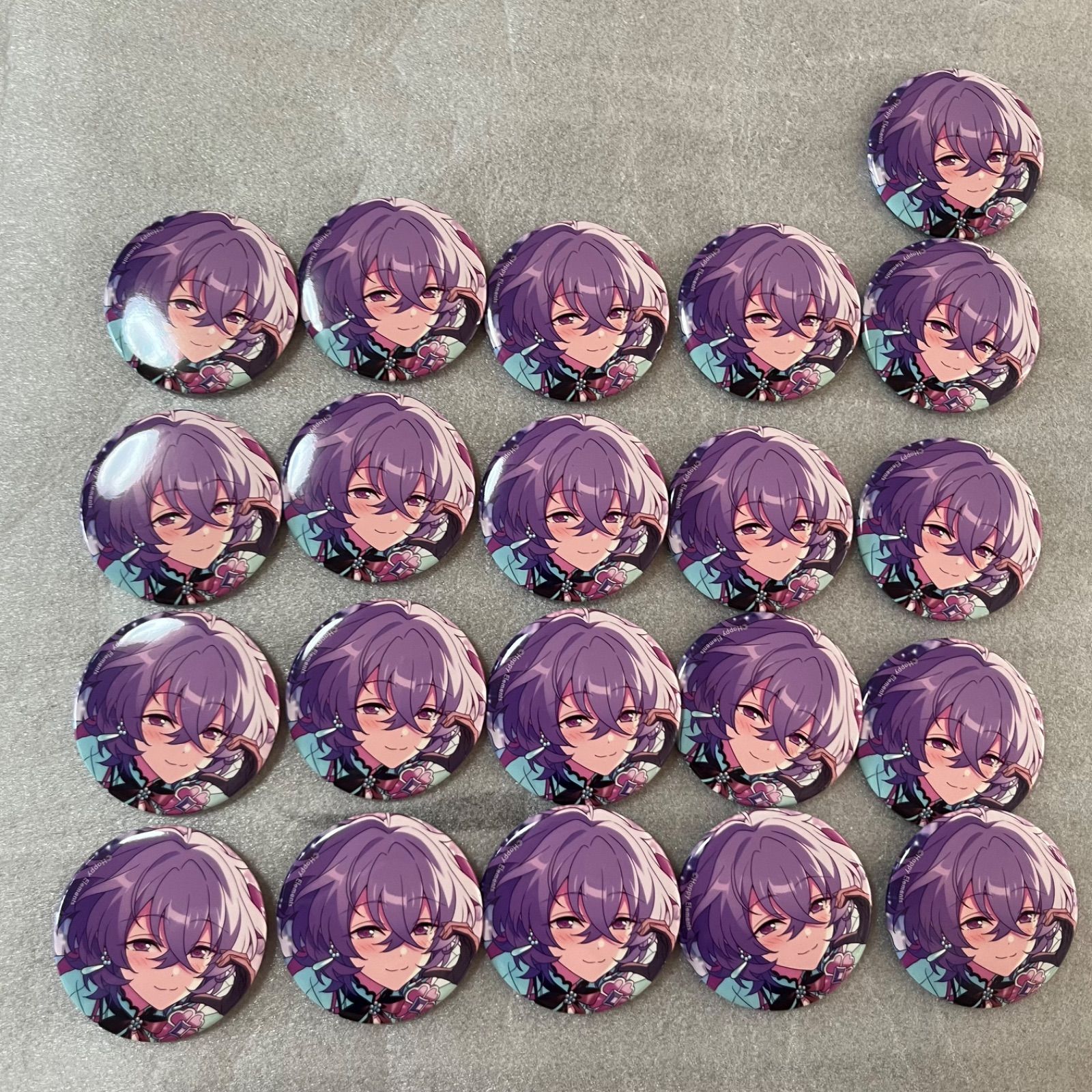 まとめ売り ユメ 花群冬芽 フィーチャー 缶バッジ コレ缶 あんスタ 120