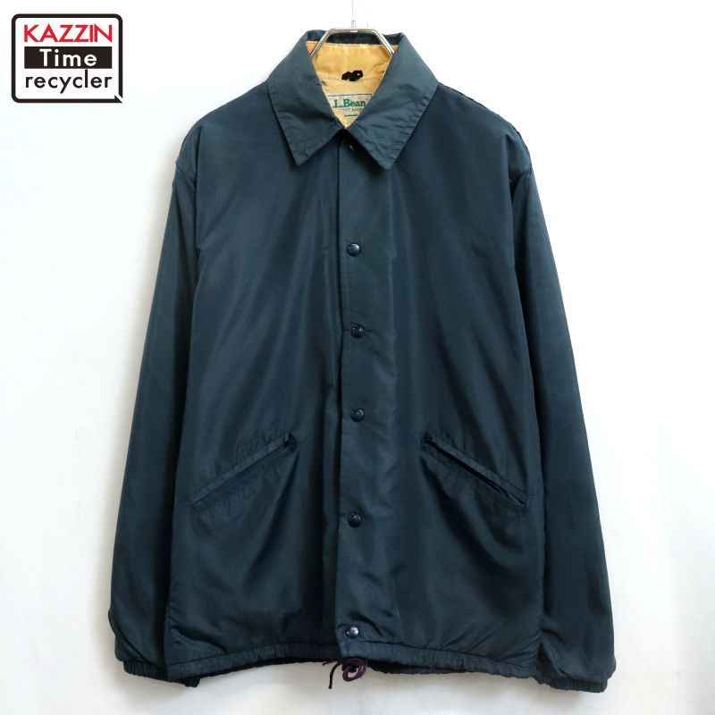 80s vintage L.L.Bean チンストラップ コーチジャケット メンズ 表記S
