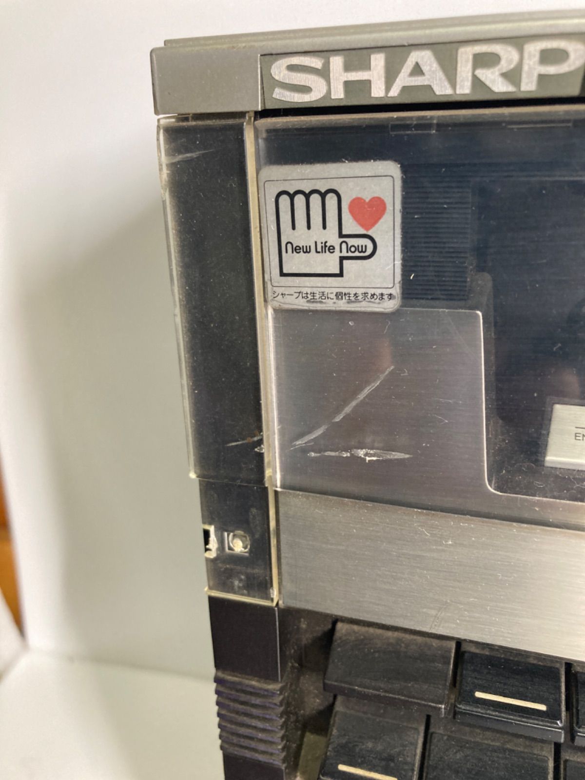 希少名機】ジャンク扱い SHARP GF-808 Searcher-W ラジカセ シャープ