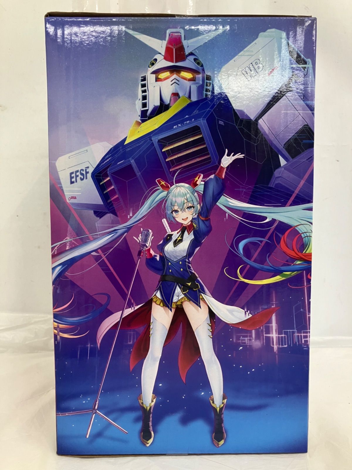 未開封 ガンダム45周年×初音ミク BANPRESTO EVOLVE フィギュア 4個