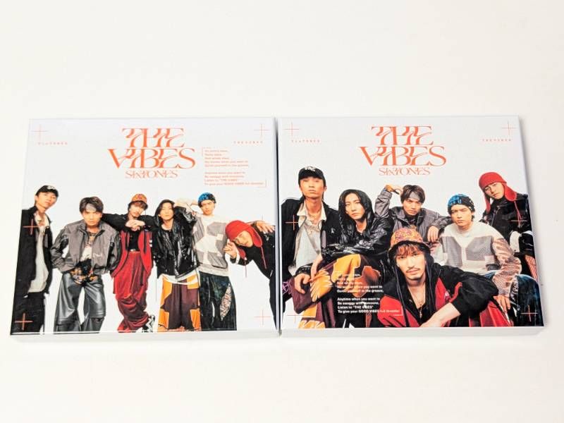 SixTONES アルバム THE VIBES 2点セット 初回盤A（CD+DVD）/初回盤B