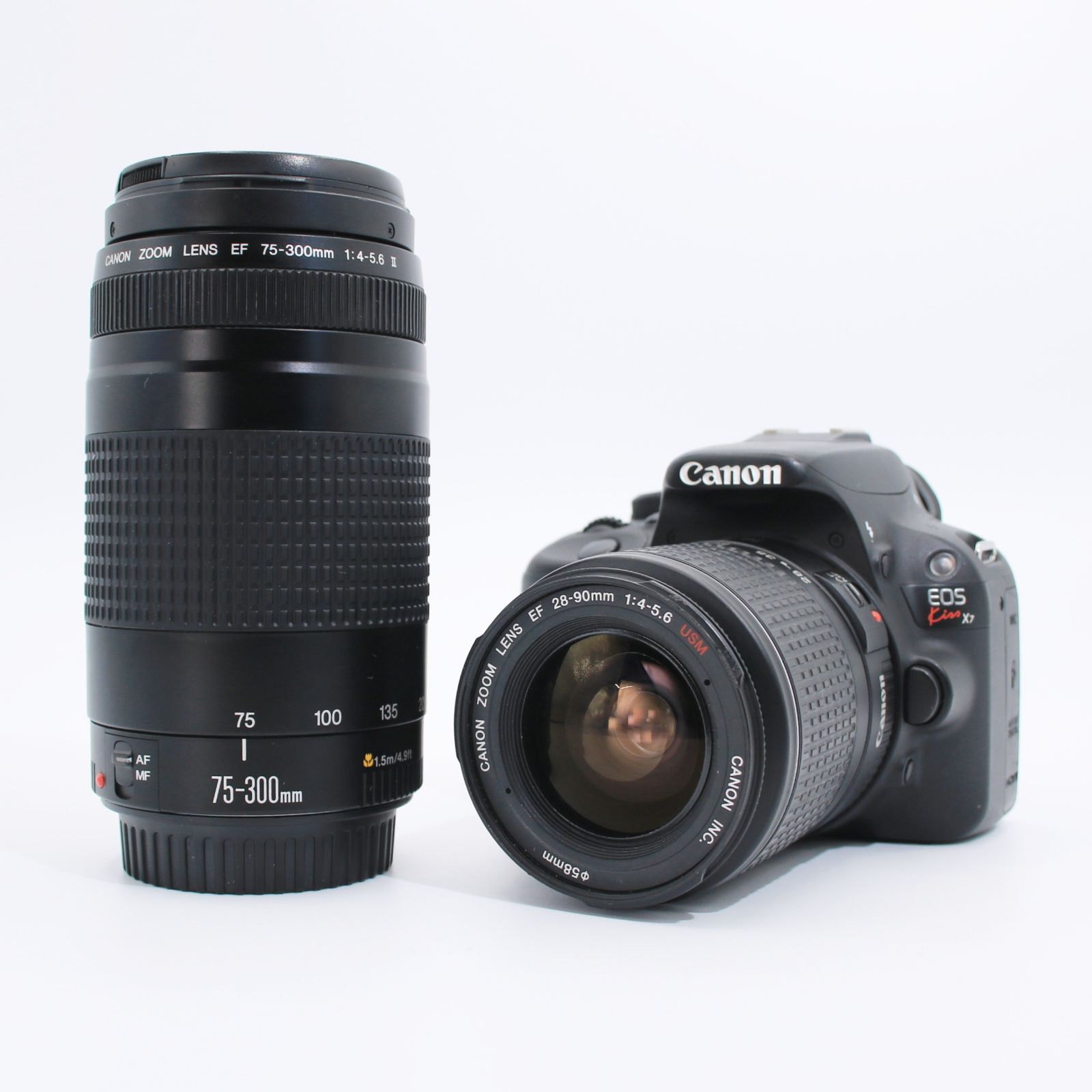 極美品❁すぐ使える超望遠Wレンズセット Canon EOS Kiss7 キャノン W