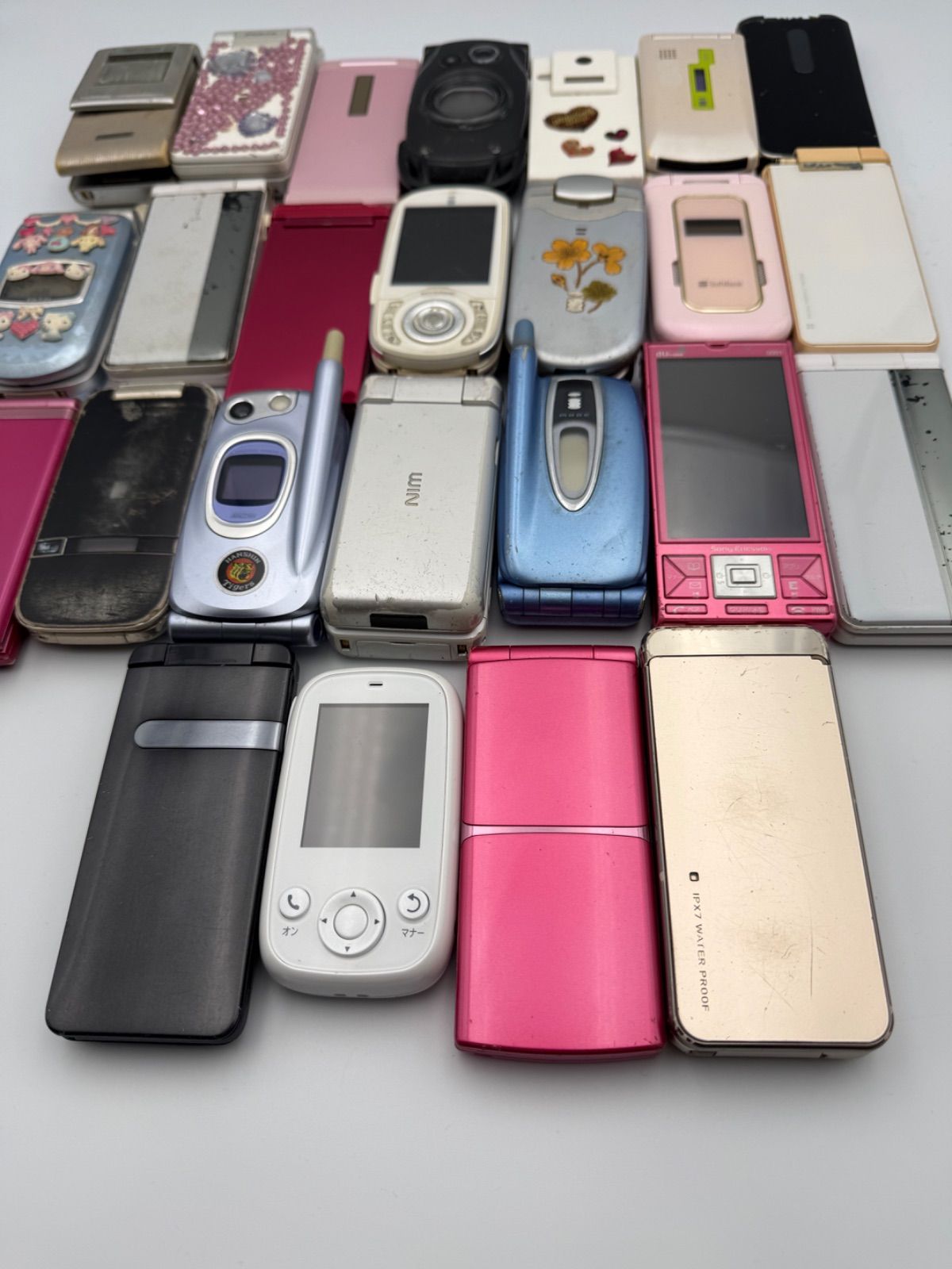 ジャンク品 部品取り 携帯電話 ガラケー 25点まとめ売り - メルカリ