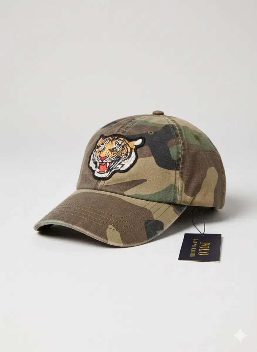 ポロ ラルフローレン タイガー カモ ベースボールキャップ - メルカリ