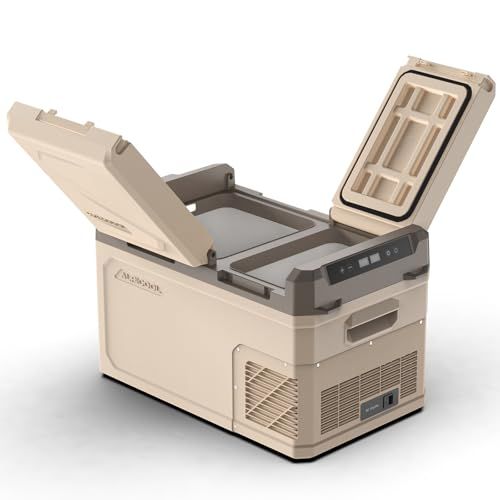 2026最新】Alpicool 車載冷蔵庫 2室 24L 独立温度制御 2フタ開き