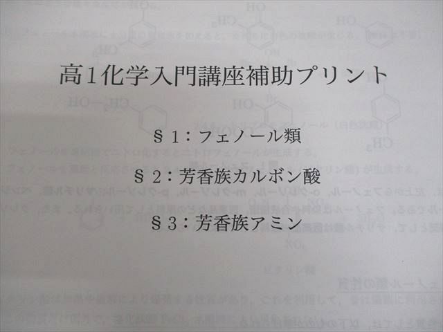 鉄緑会大阪校 高1化学 化学入門講座 第1/2部 テキスト/ 2021 計2冊