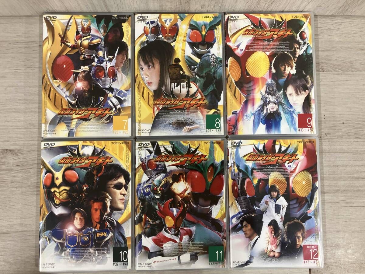 DVD 【※※※】[全12巻セット]仮面ライダーアギト 1~12 - メルカリ