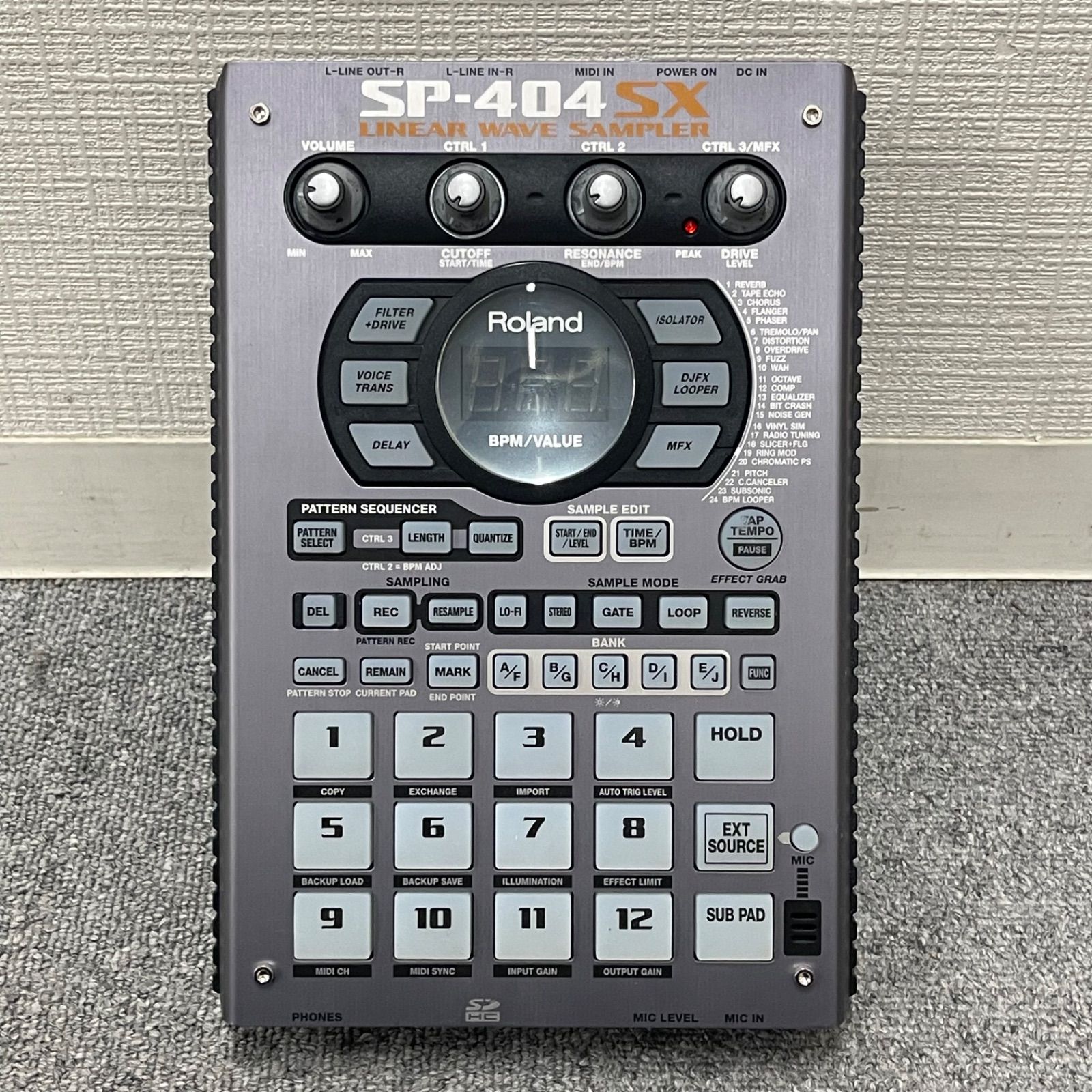 NPA】ジャンク Roland ローランド リニアウェーブサンプラー SP-404SX