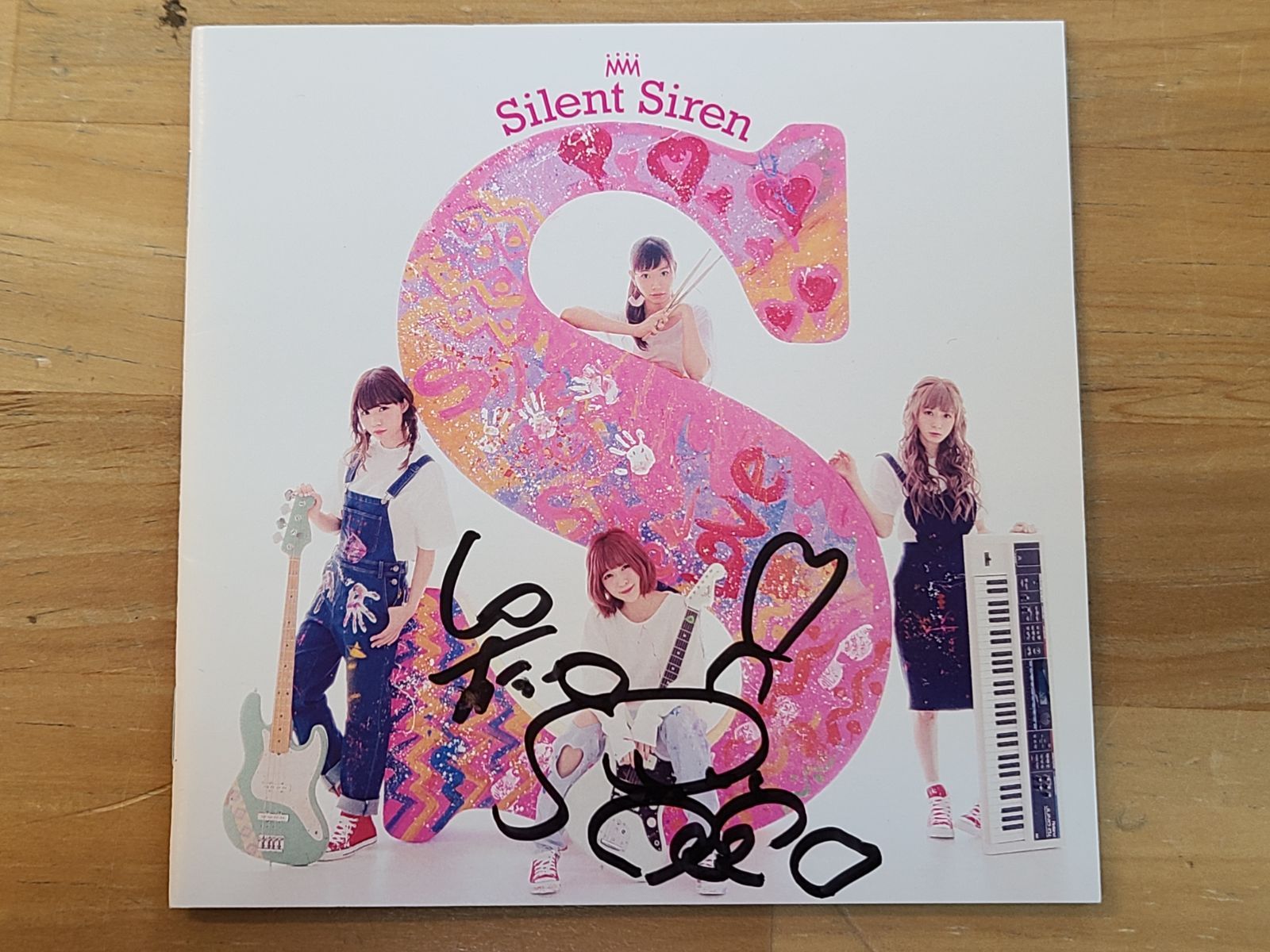 直筆サイン入り SILENT SIREN サイレントサイレン S グッズ付き