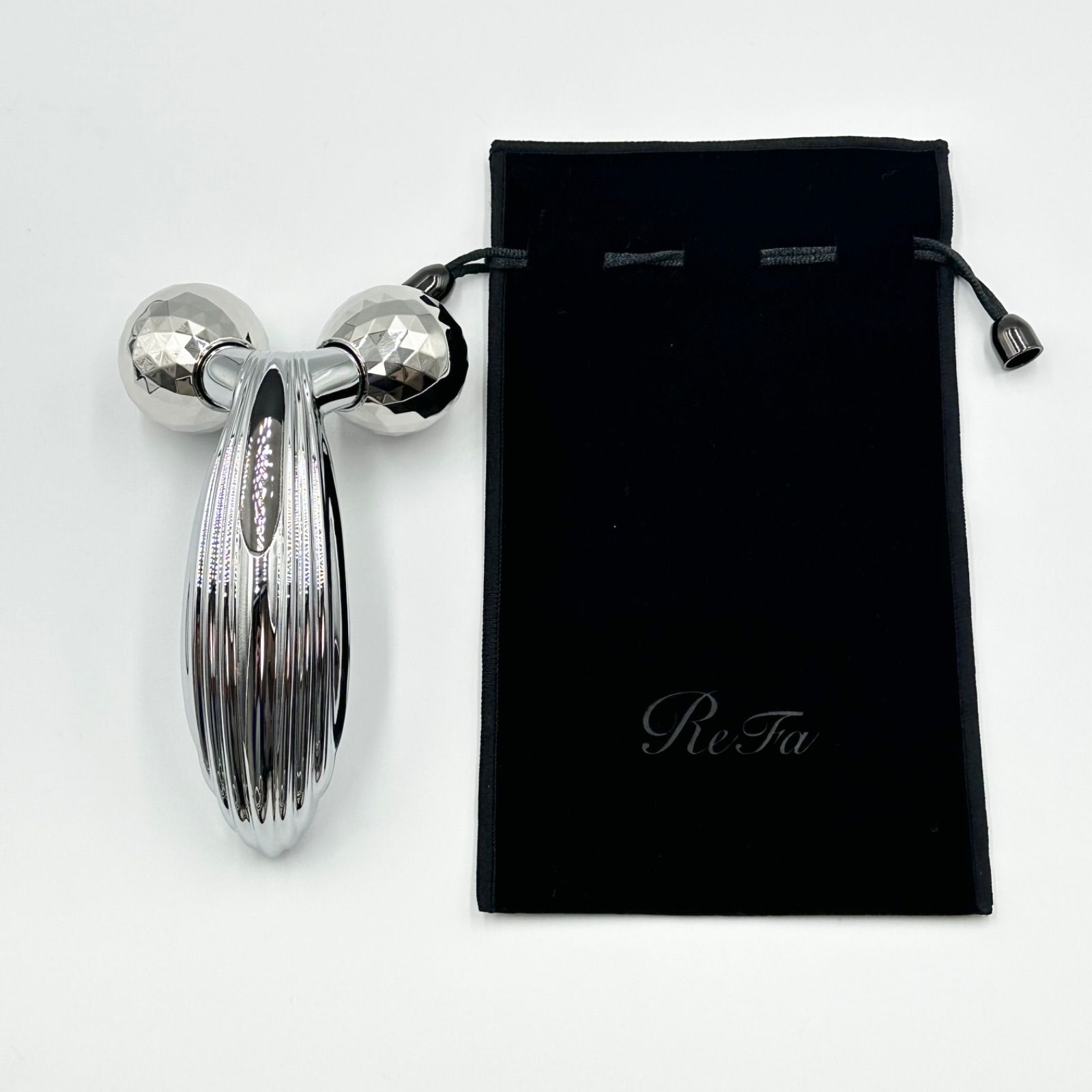 美品ReFa/リファ カラットレイフェイス 美顔ローラー 正規品 箱付き
