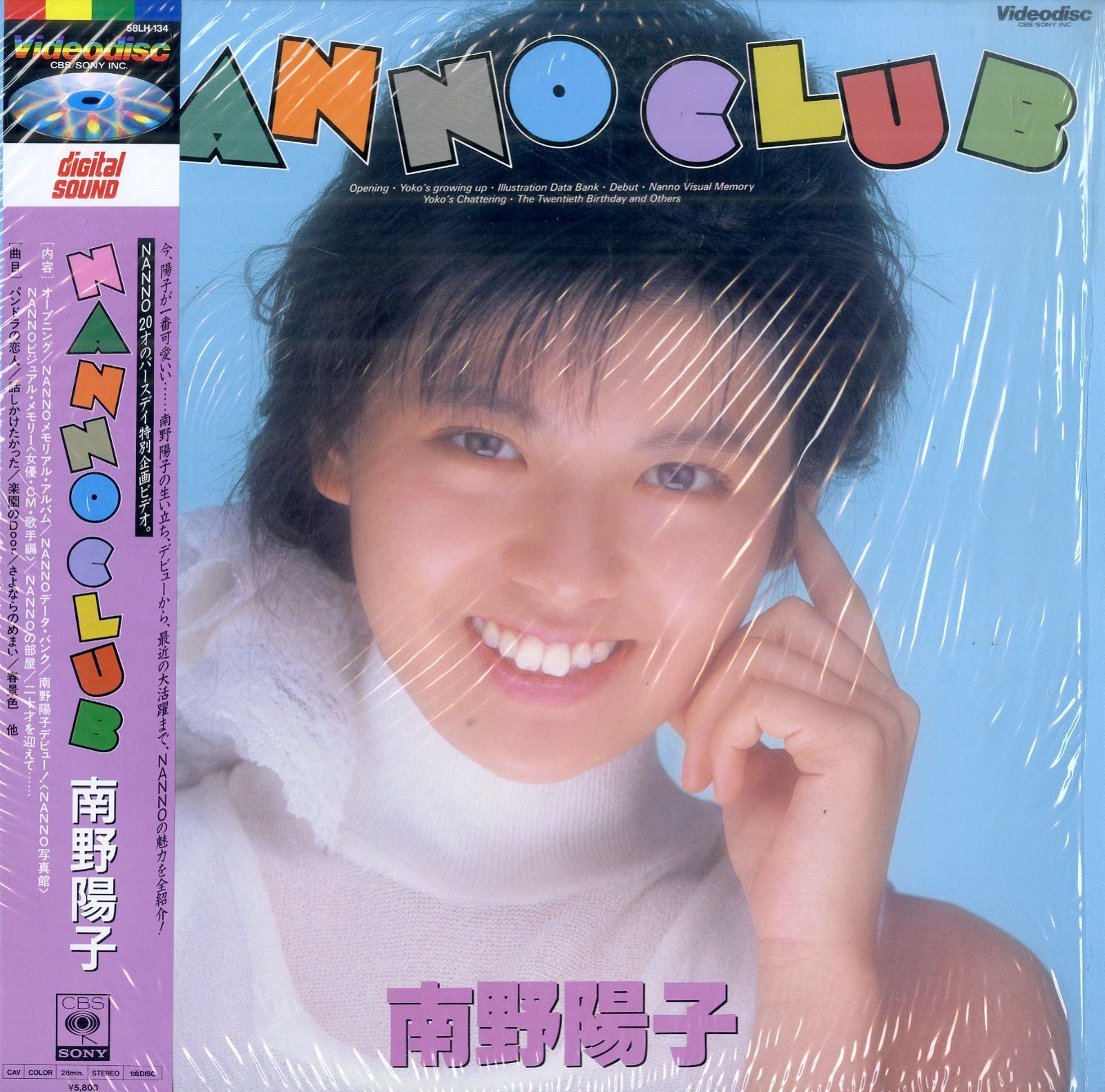 LD1枚 / 南野陽子 / NANNO CLUB / B00206191 - メルカリ