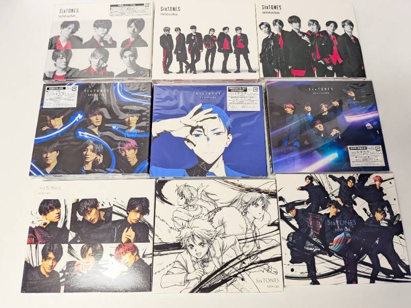 SixTONES シングル CD 3形態 39本セット まとめ売り - メルカリ