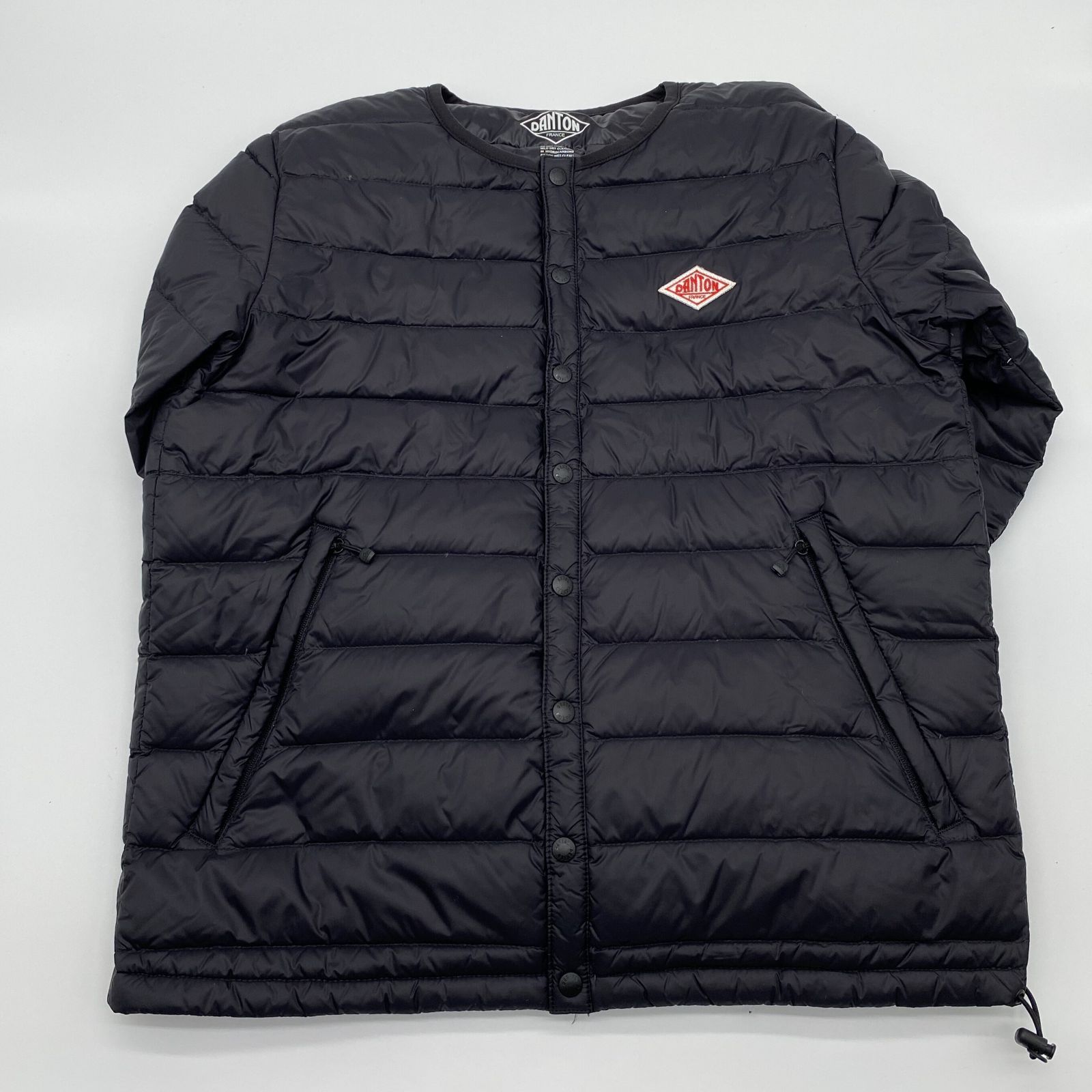 DANTON ダントン インナーダウン ジャケット ブラック XS 34 - メルカリ