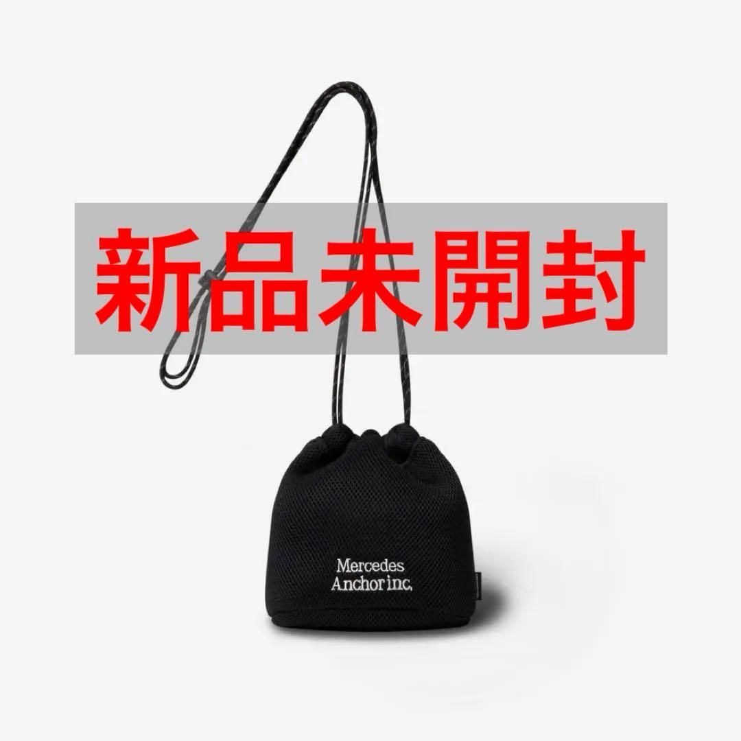 Mersedes Anchor inc. Mesh Drawstring Bag - メルカリ