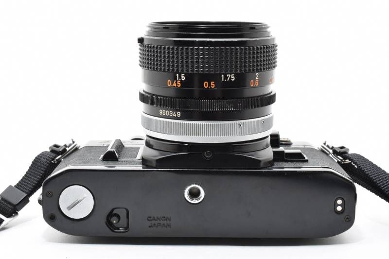 実用品】Canon キャノン AE-1 黒 ブラック / FD 50mm 1.4 S.S.C レンズ