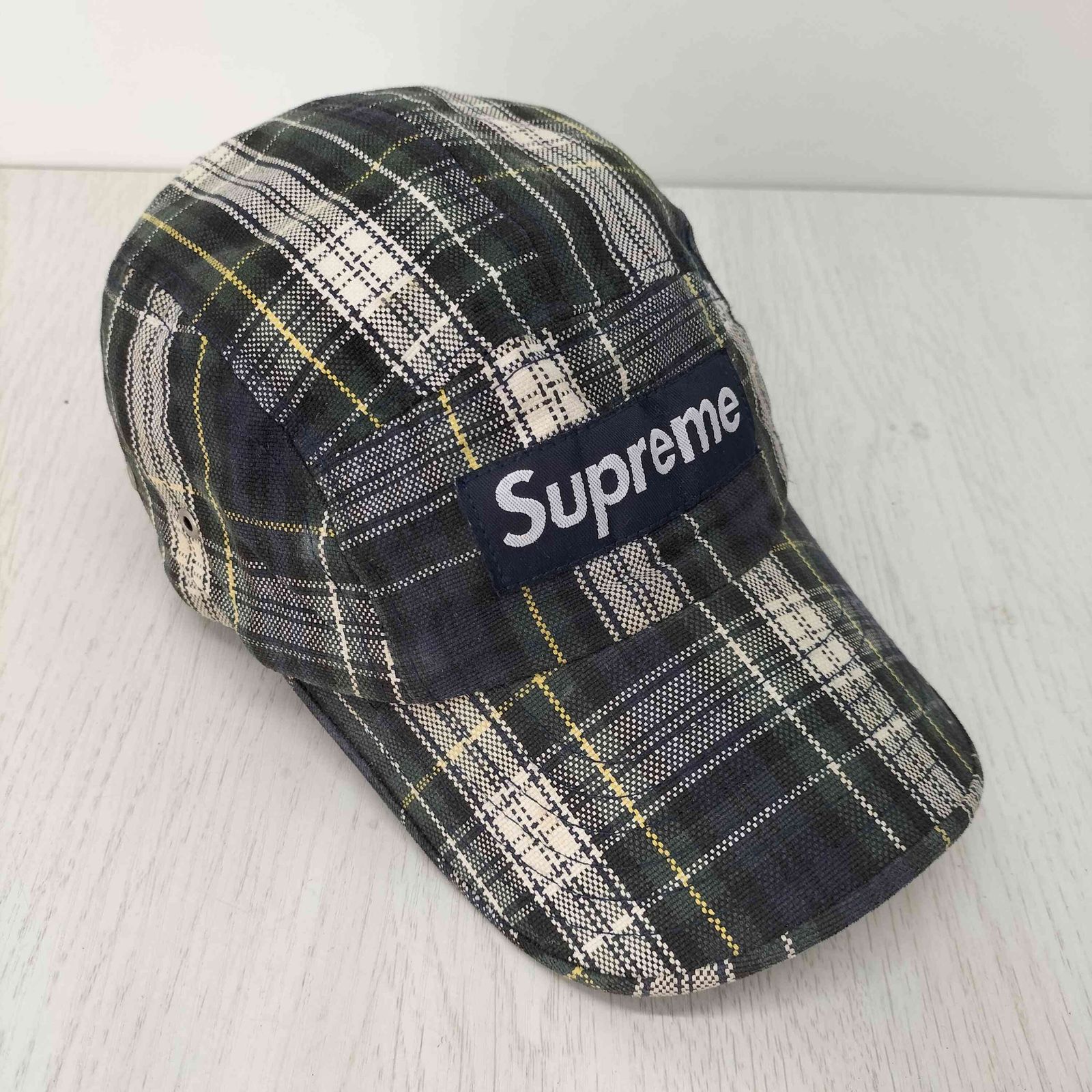 シュプリーム Supreme OLD BOX LOGO ボックスロゴ チェック柄 キャンプ