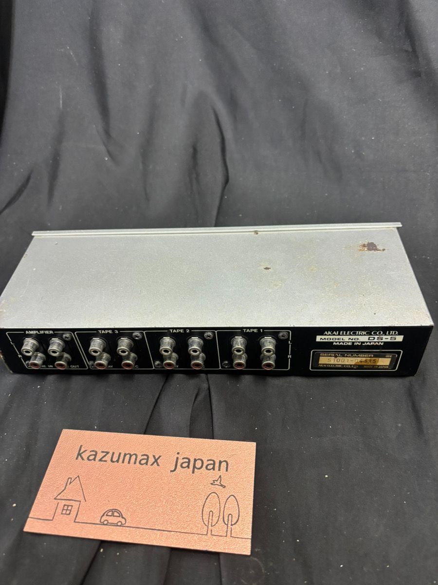 AKAI DS-5 Tape Deck Selector 動作品 本体のみ テープデッキ